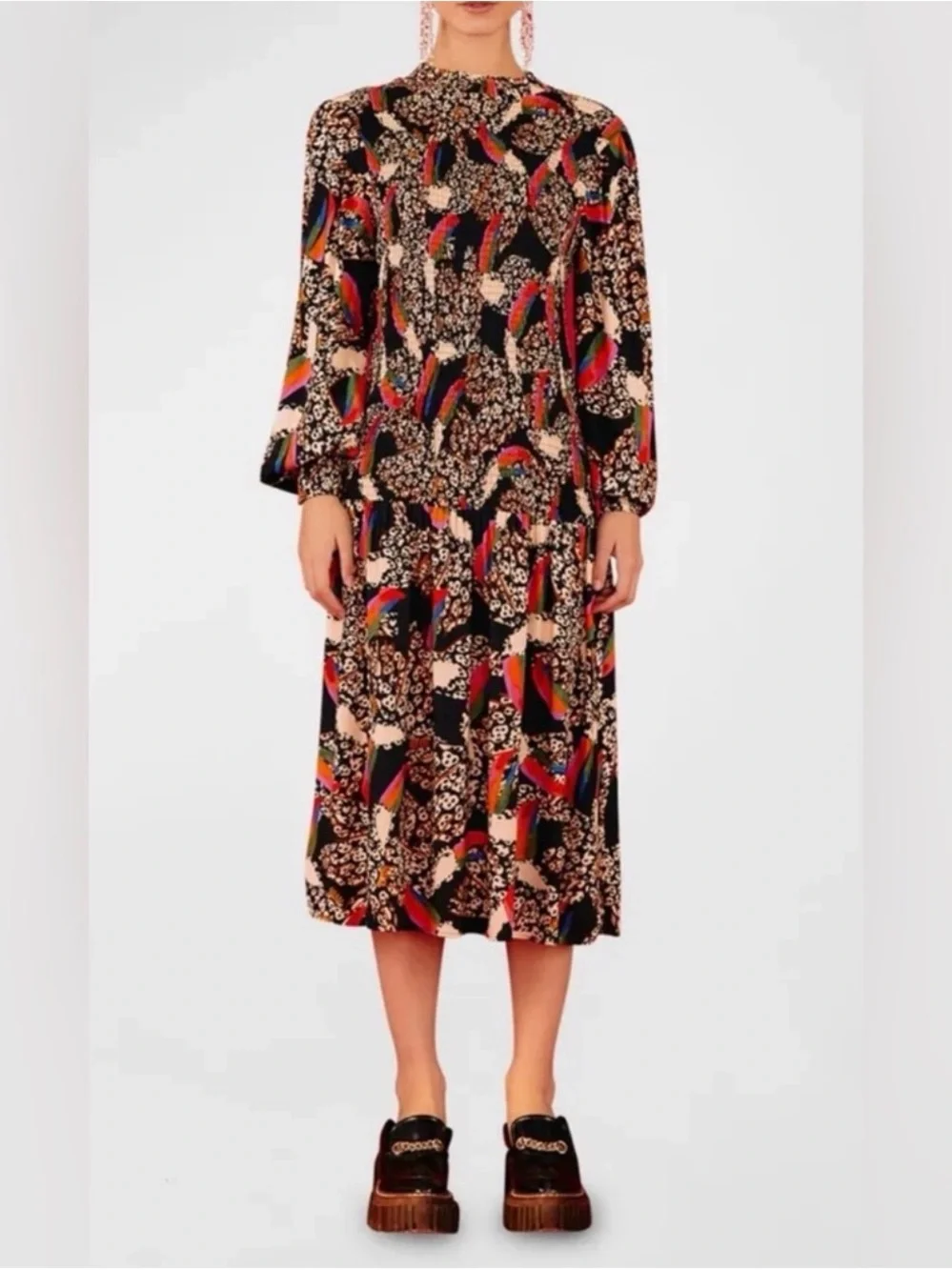 Farm Rio Multicolor Dress - Picture 1 of 6